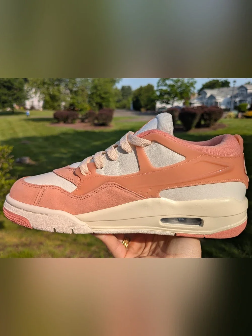 Flawless Women's Air Jordan 4RM - Guava - 8.5
